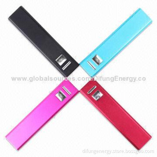 Cute Portable Chargers, Favorite Square Type with 2,600mAh Samsung Battery Cell